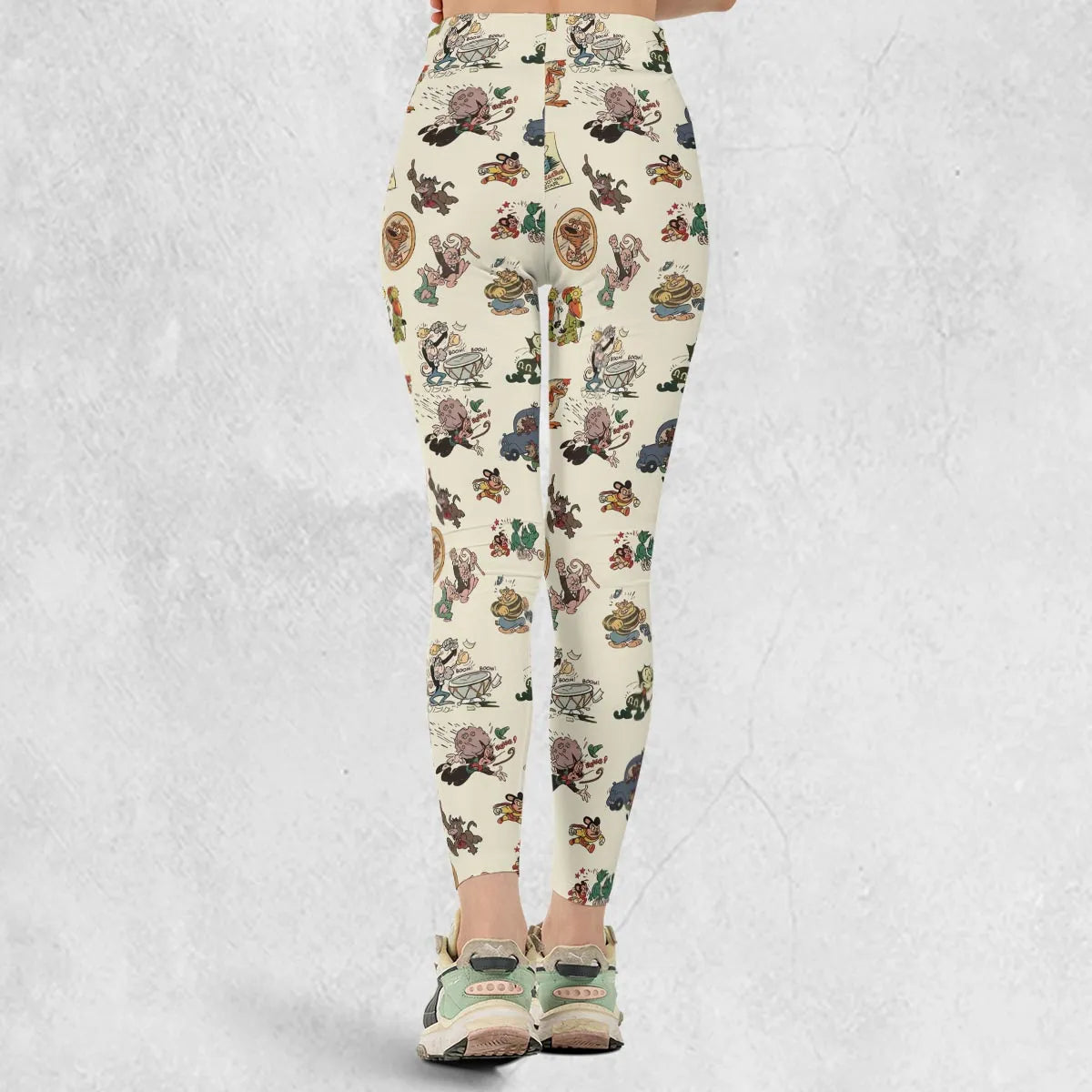 Nostalgia Terrytoons Characters Legging