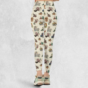 Nostalgia Terrytoons Characters Legging