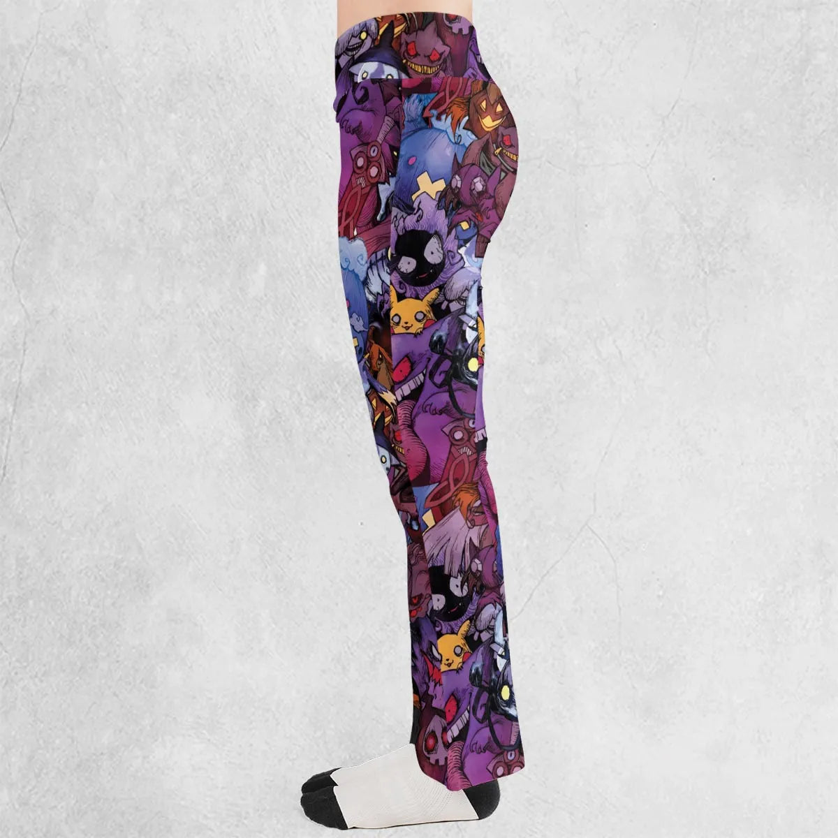Scaries Poison Pokemon Flare Leggings