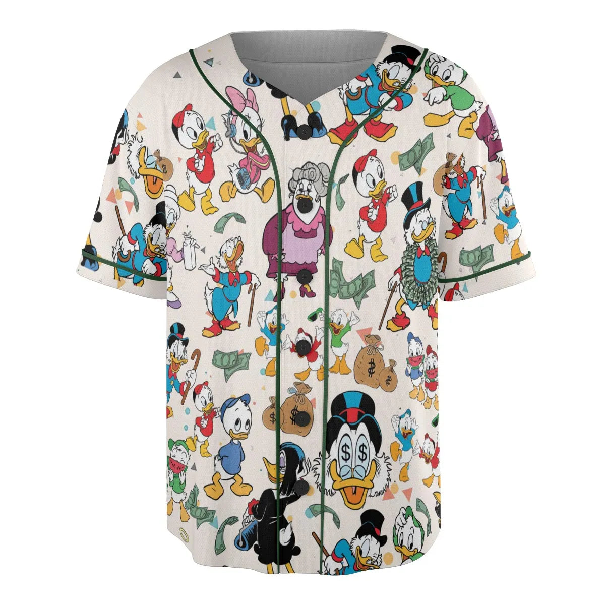 Donald Huey Dewey Ducktales Unisex Baseball Jersey