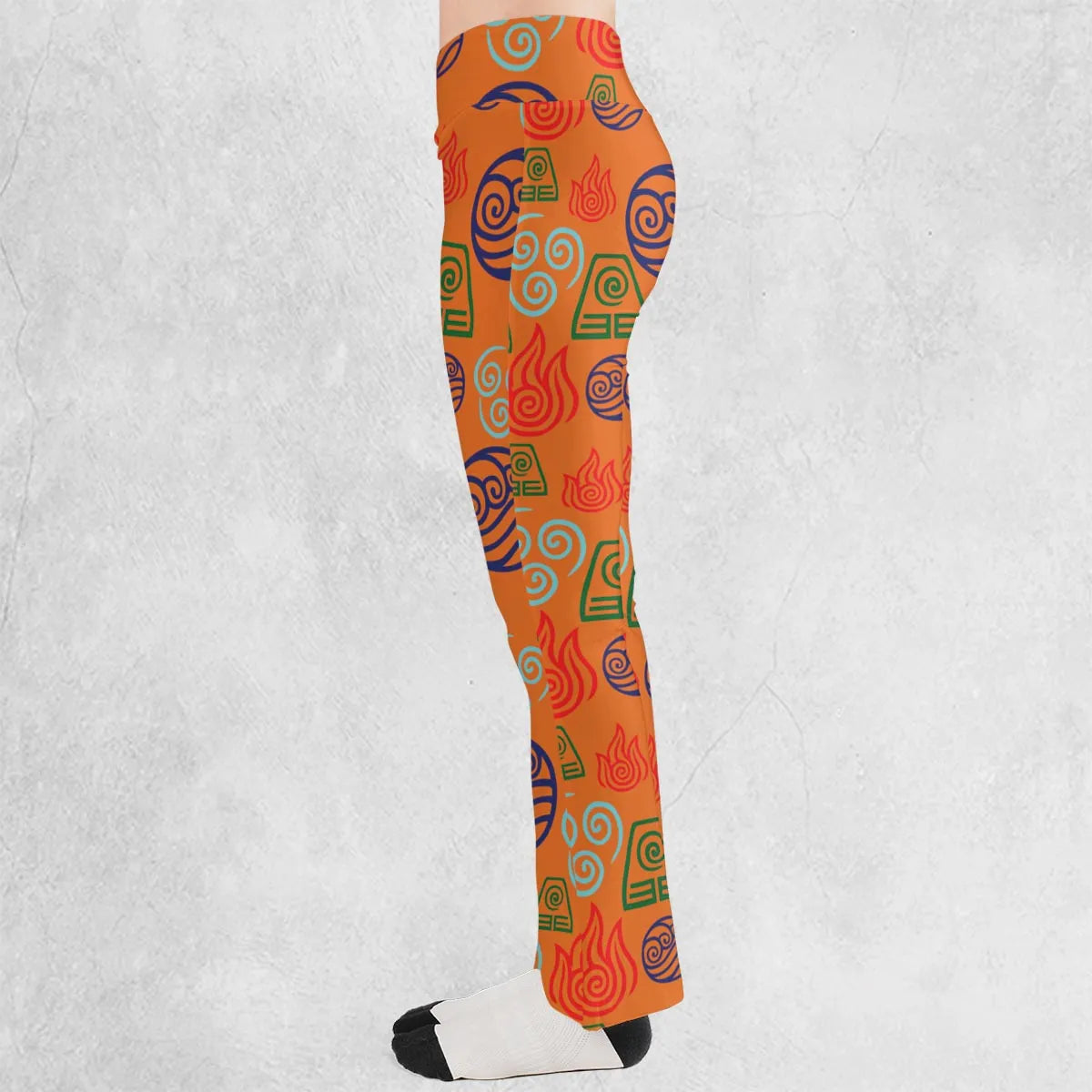 Bending Elements Avatar Button Up Flare Leggings