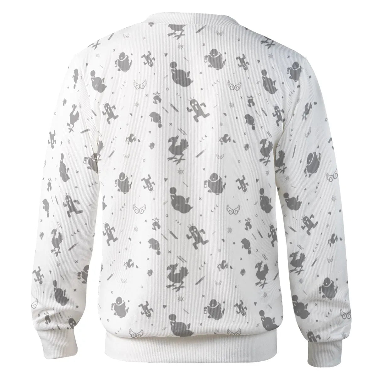 Final Fantasy Creatures Pattern Cardigan