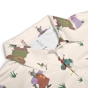 Oo-de-lally Robin Hood Characters AOP Men/Women Polo Shirt