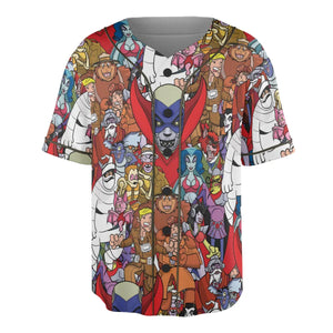 Ghostbusters Animated Series Characters Unisex Baseball Jersey