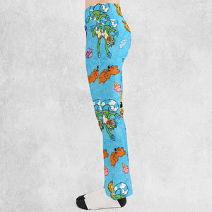 Bear in the Big Blue House Flare Leggings