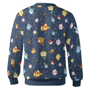 Gengar as Eevee The Eeveelutions Pokemon Cardigan