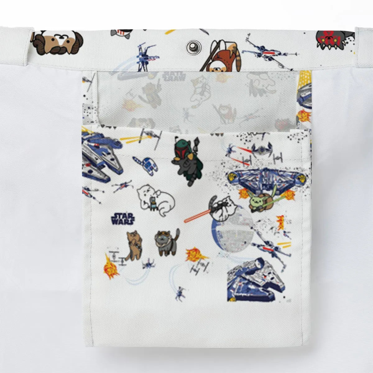 Star Wars Cats Large Tote Bag