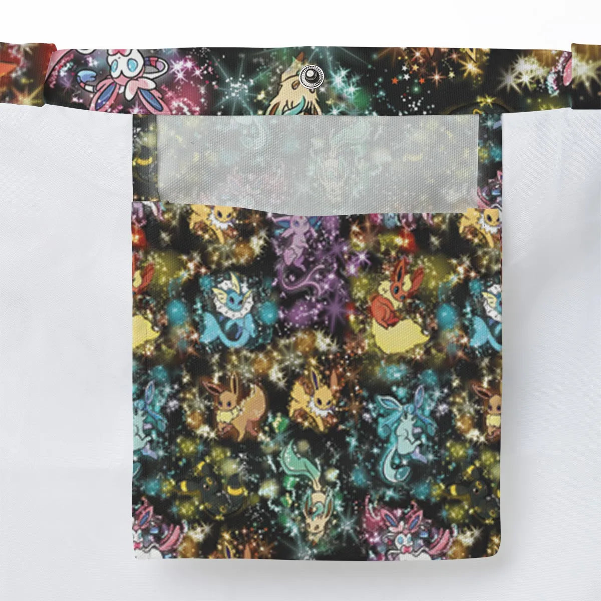 Eevee Evolution in the Galaxy Large Tote Bag