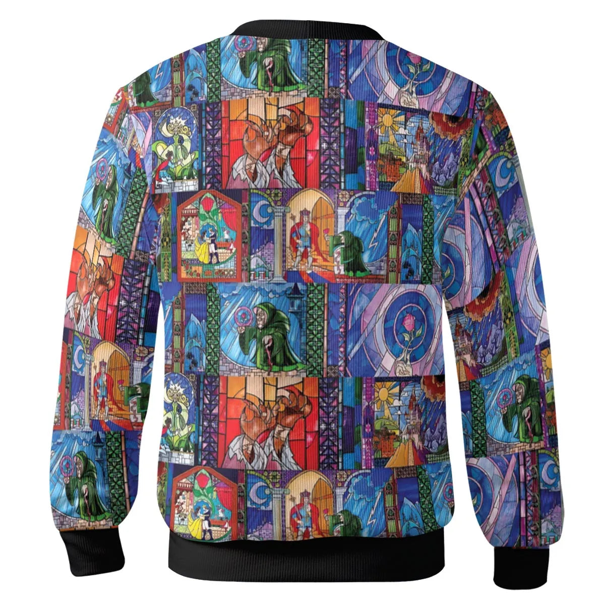Beauty And The Beast Story Windows Cardigan