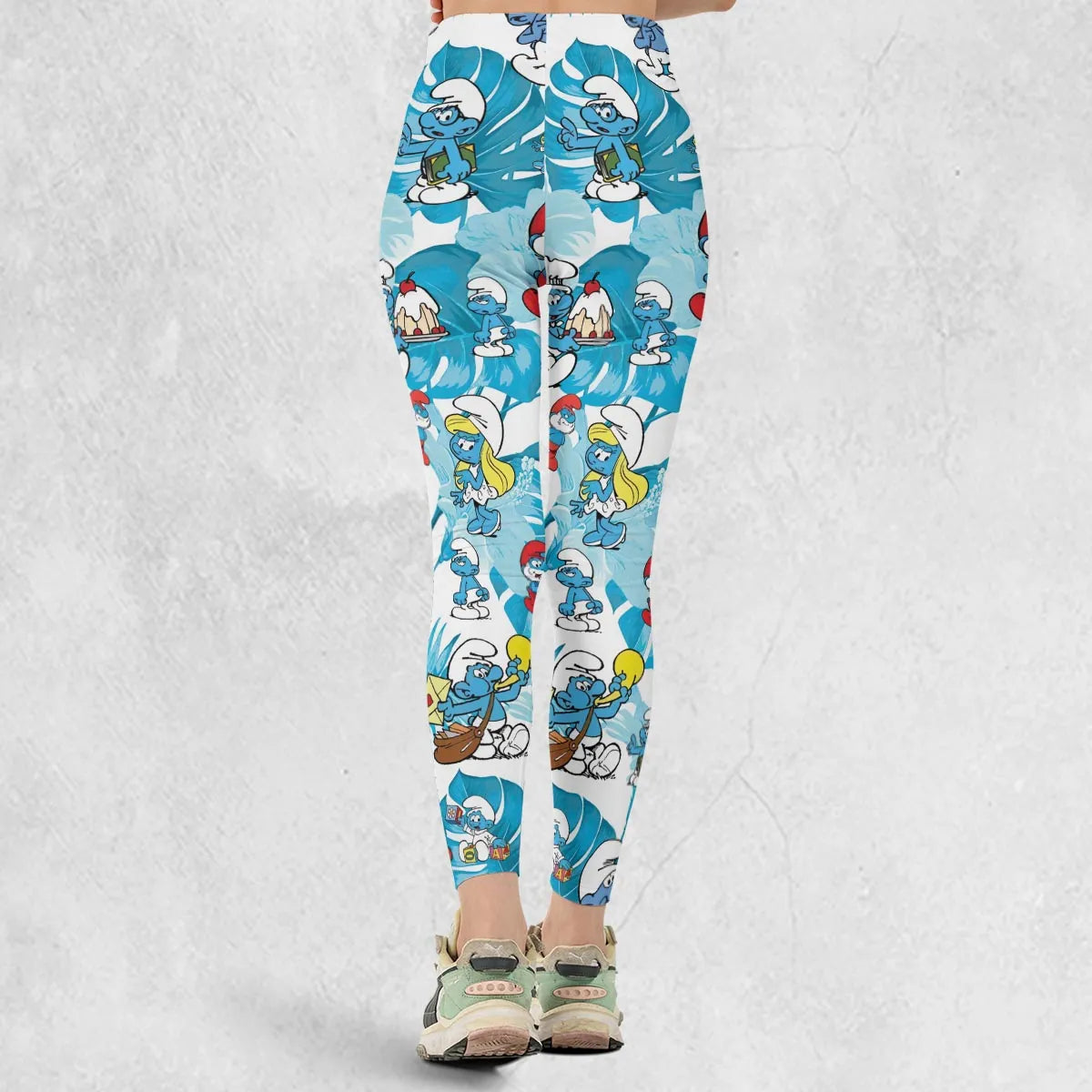 The Smurfs Pattern Legging
