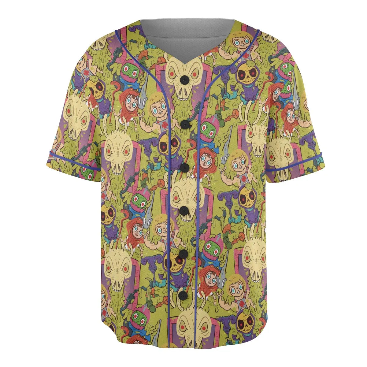 Victims of the Slime Pit He-Man and the Masters of the Universe Unisex Baseball Jersey