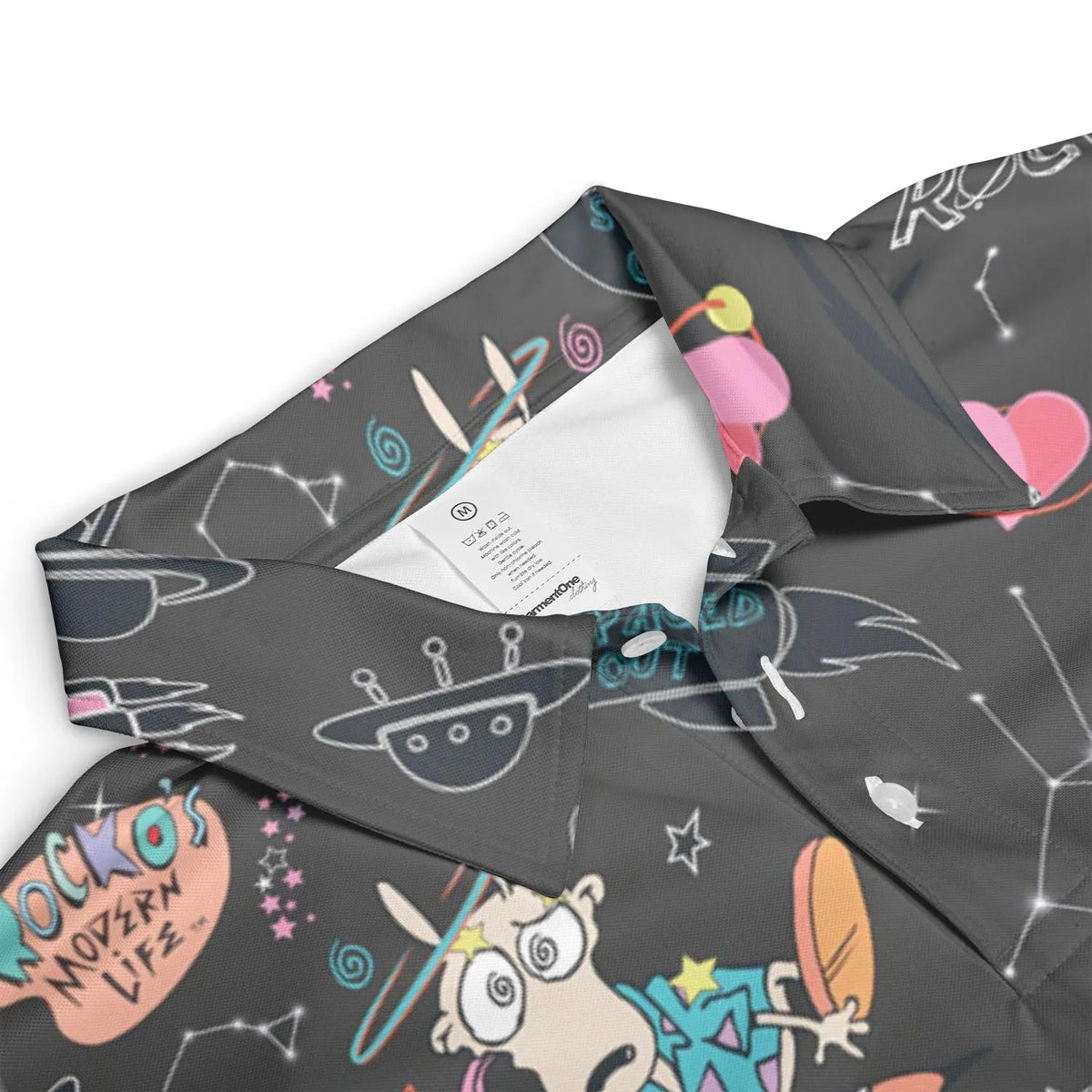 Rocko Space Out Rocko's Modern Life AOP Men/Women Polo Shirt
