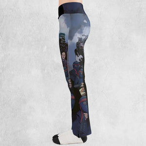 Turtles vs Ninja Teenage Mutant Ninja Turtles Flare Leggings