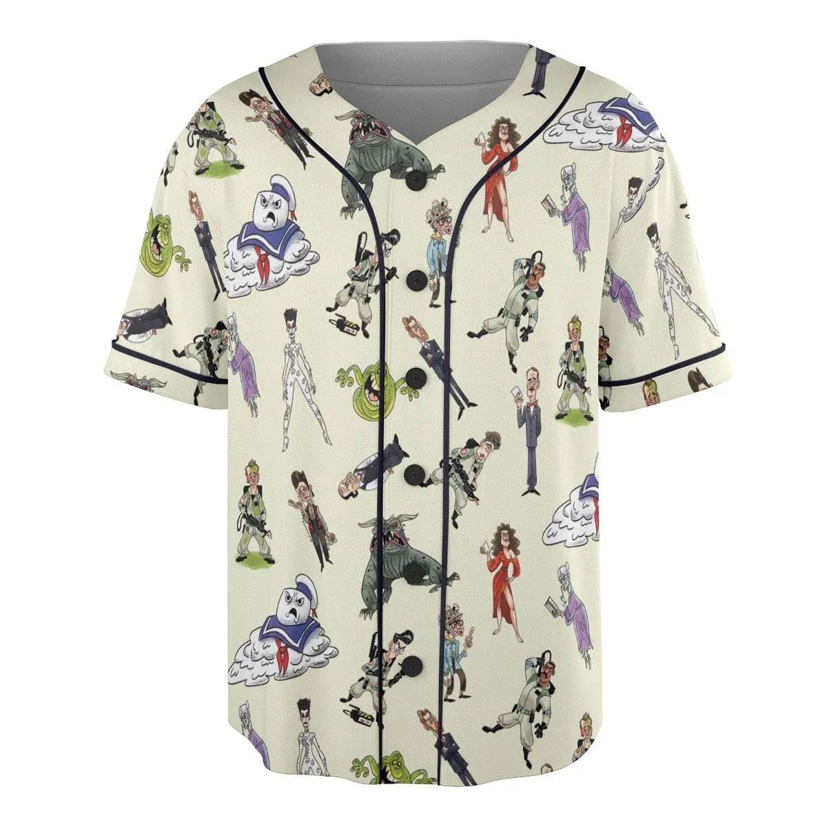 Real Ghostbusters Unisex Baseball Jersey