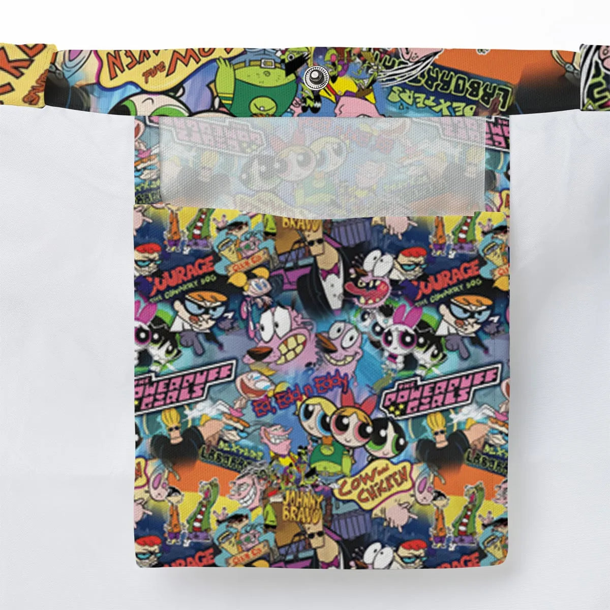 Cartoon Craze Large Tote Bag