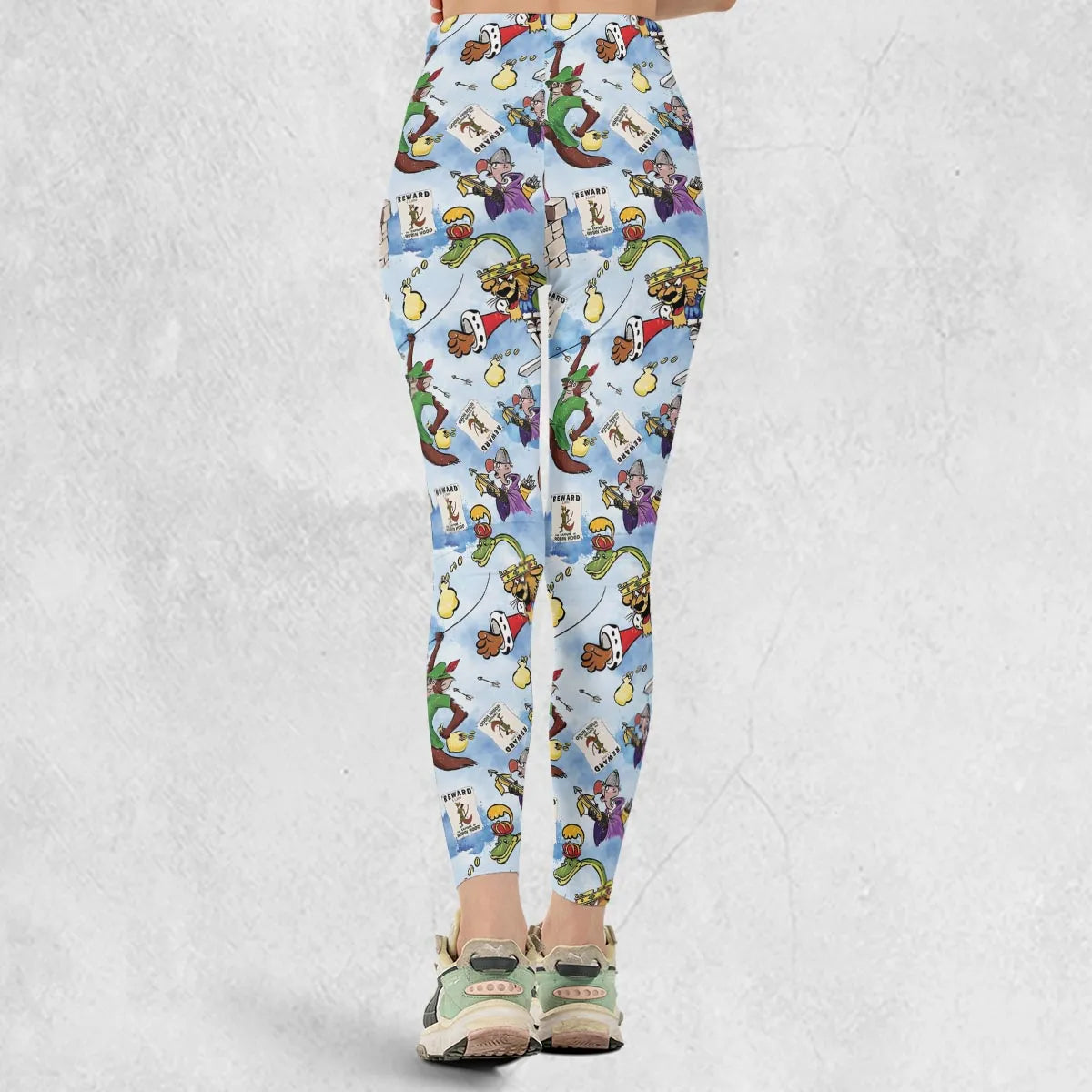 Robin Hood Characters Pattern Legging