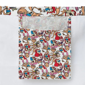 Insane Style The Ren and Stimpy Show Large Tote Bag