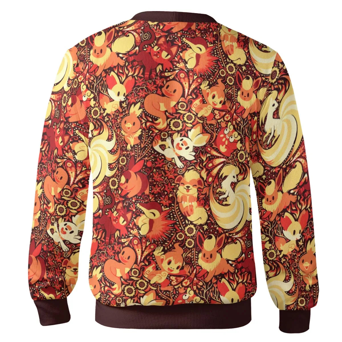 Pokemon Fire Pattern Cardigan