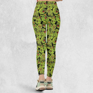 Funny Slimer Ghostbusters Legging