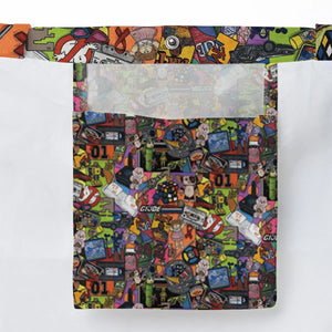 The 1980's. The Decade Of Greed Large Tote Bag