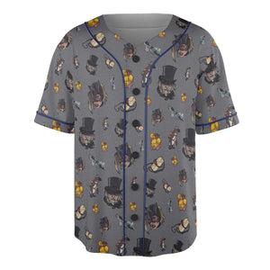 90s Returns Penguin and Catwoman Unisex Baseball Jersey