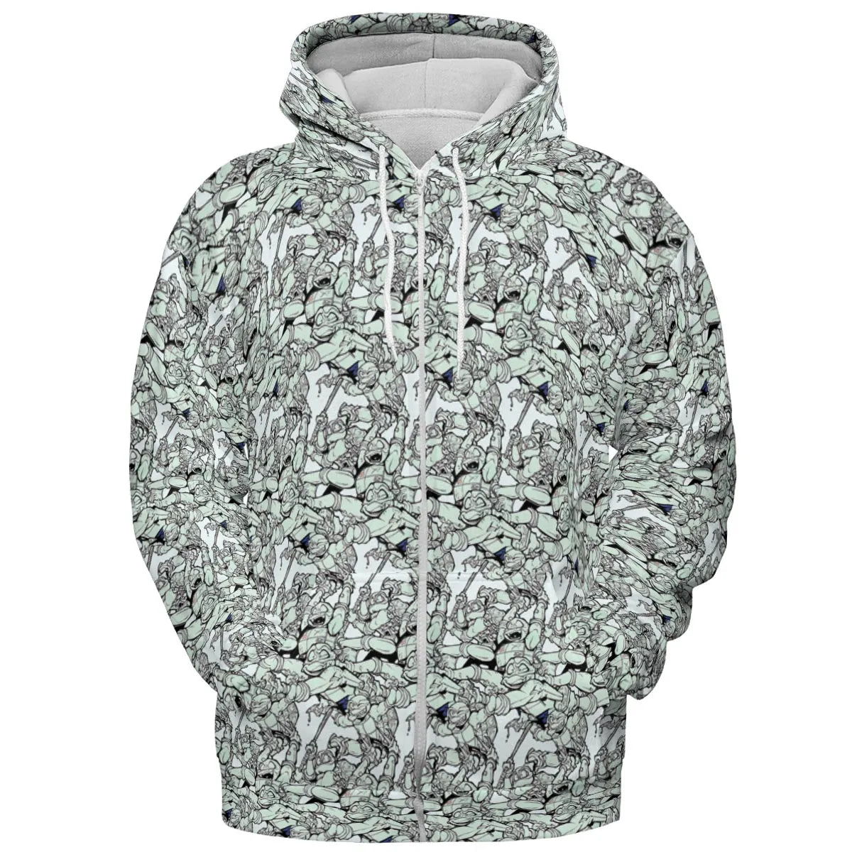 Rise of the TMNT All-over Print Hoodie