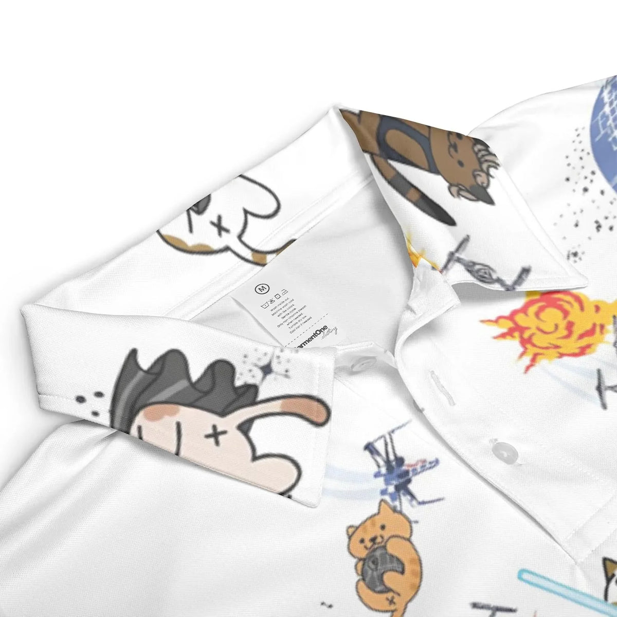 Star Wars Cats AOP Men/Women Polo Shirt