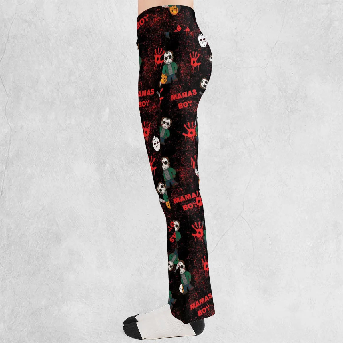Mamas Boy Friday the 13th Flare Leggings