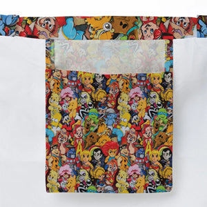 Old Cartoon Characters Large Tote Bag