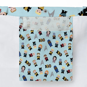 Star Pixel Star Trek Large Tote Bag