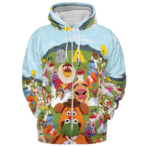 MupSommar Midsommar and The Muppet Show All-over Print Hoodie