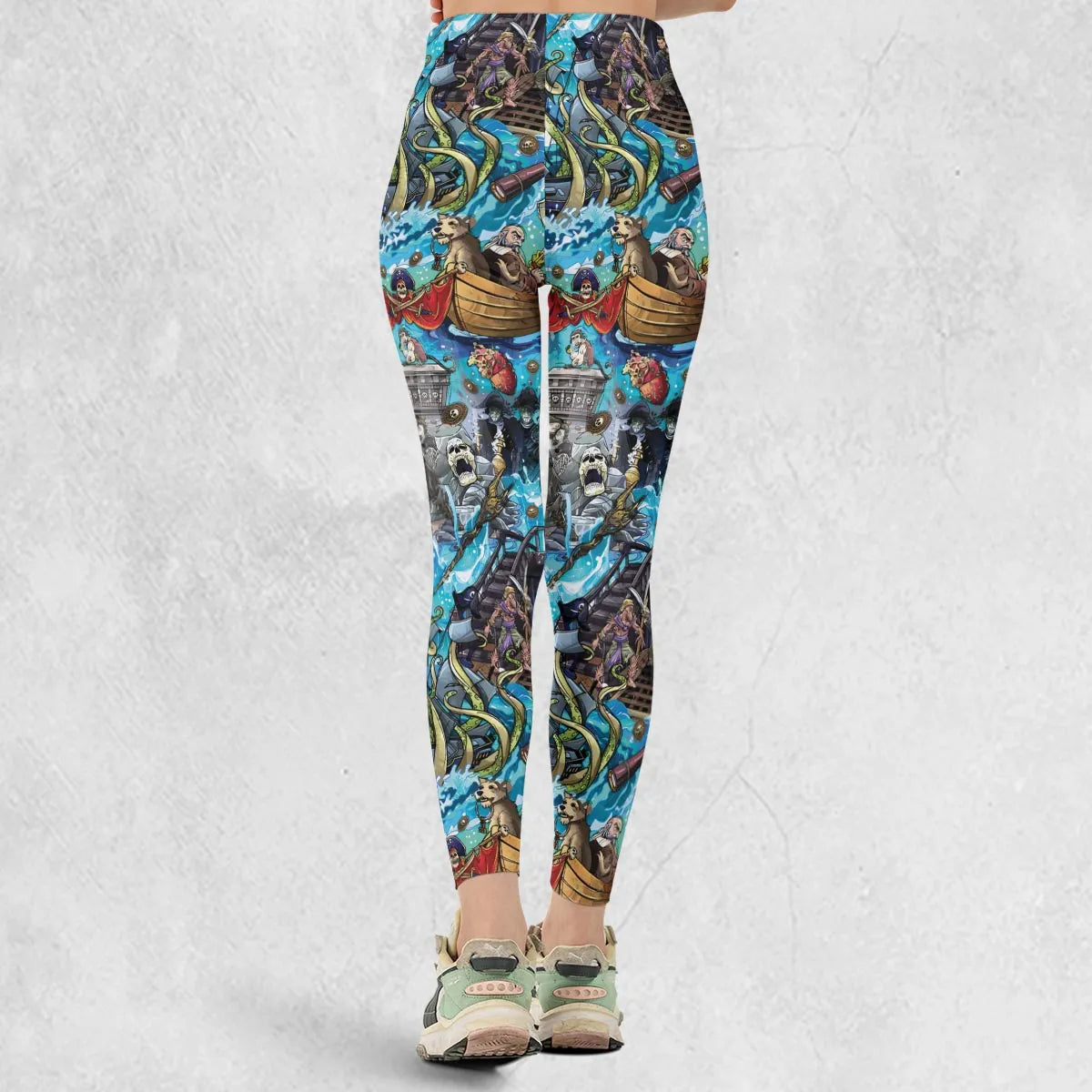 Travel And Fight Pirates of the Caribbean Legging