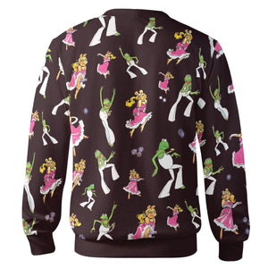 Disco Couple Kermit And Piggy The Muppet Show Cardigan