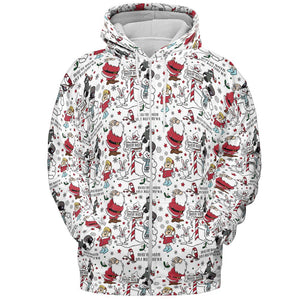 All-over Print Hoodie - PNXQBYGK -  - 3