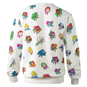 The Many Suits Of Samus Metroid Pattern Cardigan