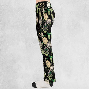 The Villains Pattern Flare Leggings