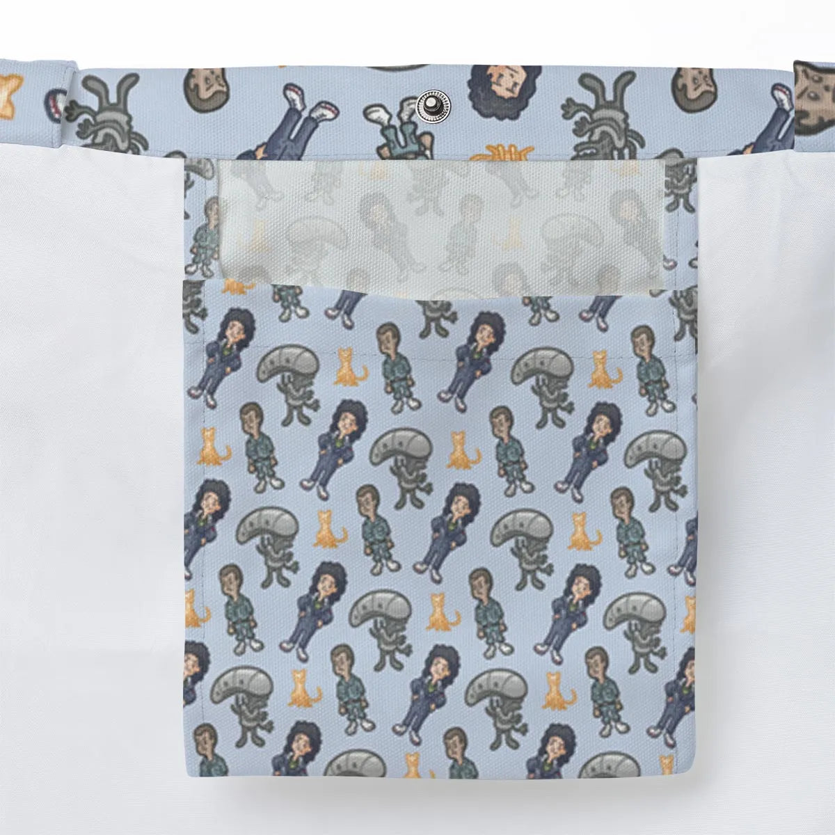 SciFi Chic Alien Large Tote Bag