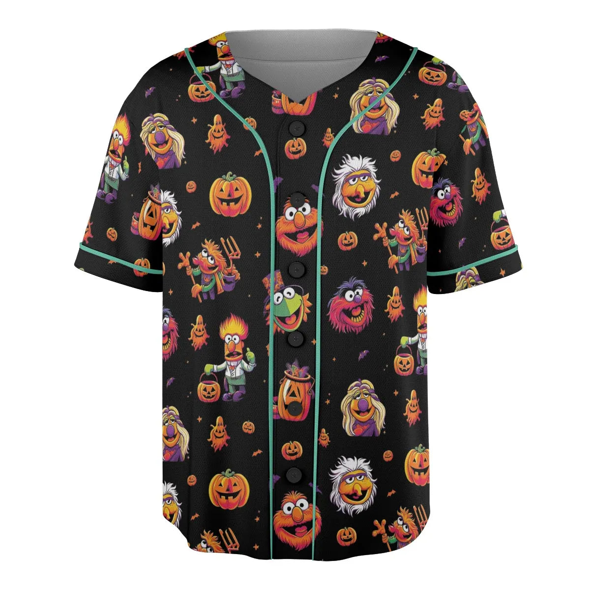 Halloween Muppets Unisex Baseball Jersey