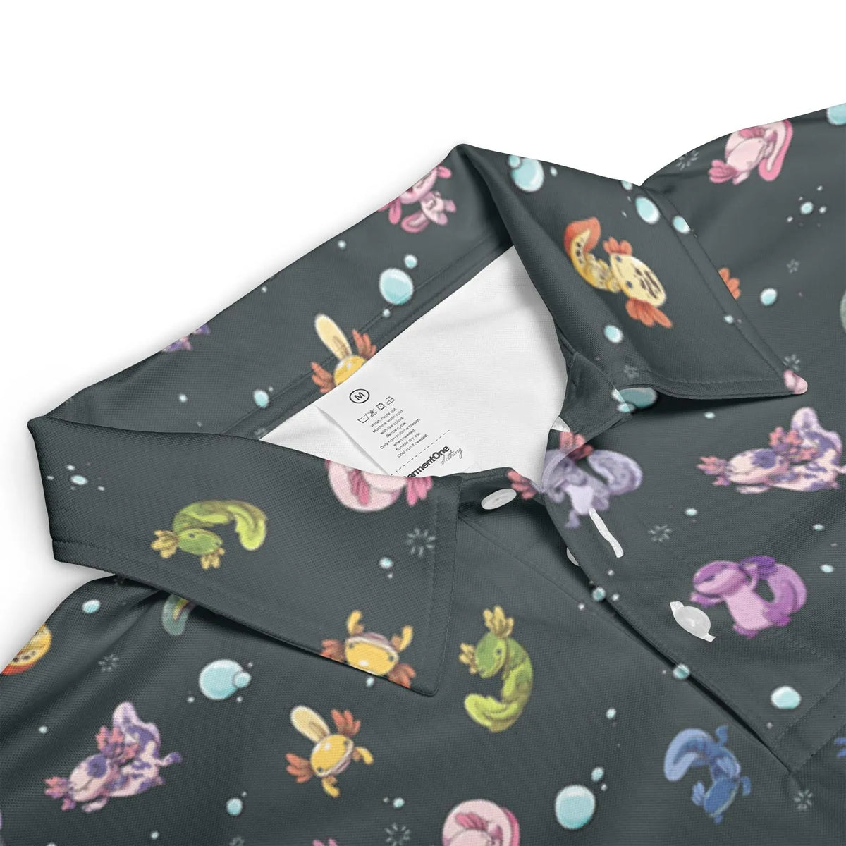 Axolotls Of The World Pattern AOP Men/Women Polo Shirt