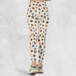 The Muppets Pattern Legging
