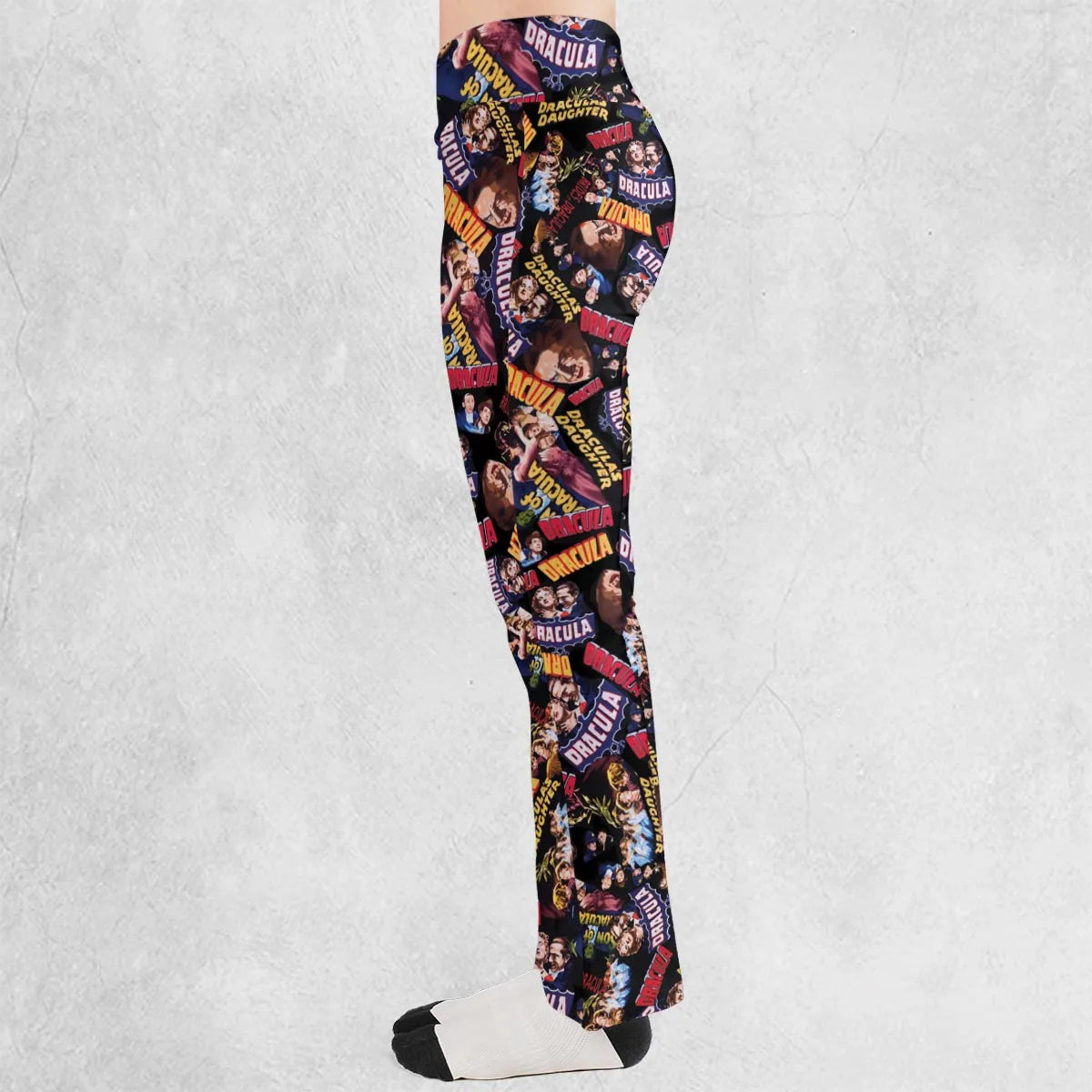 Classic Horror Films Flare Leggings
