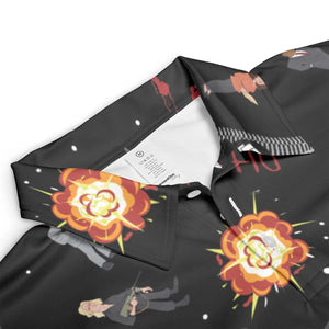 Die Hard Is My Favorite Christmas Movie AOP Men/Women Polo Shirt
