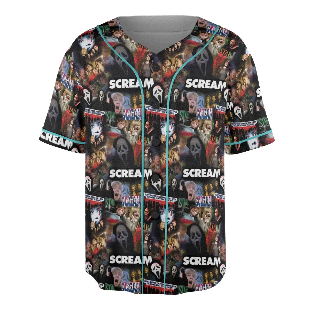 Slasher Chic Scream Unisex Baseball Jersey