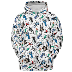 All-over Print Hoodie -  - 3