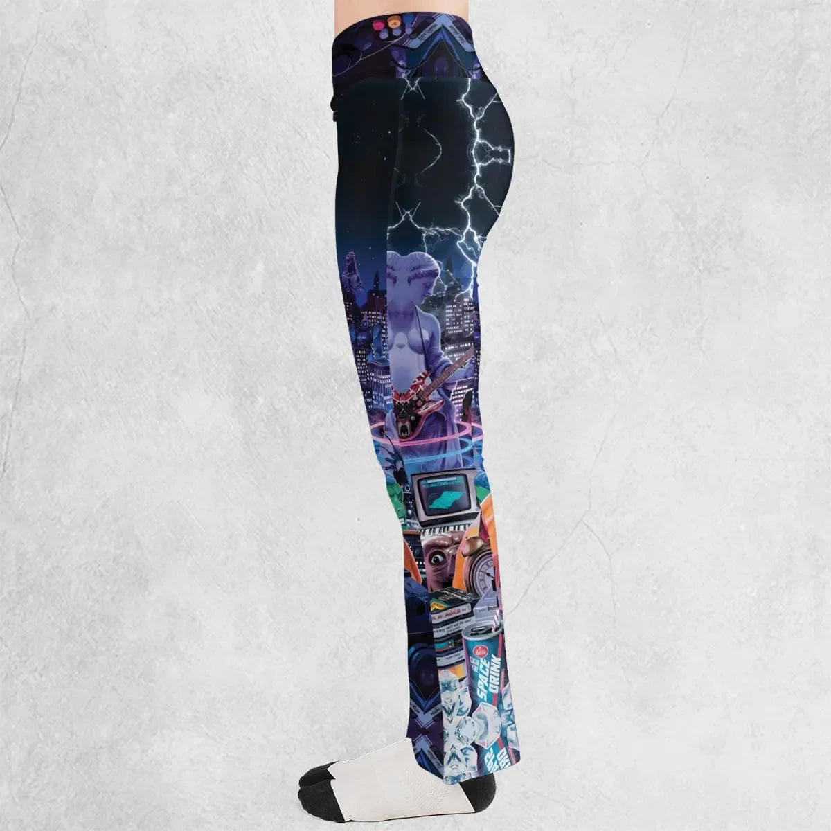 Great Scott! Back To The Future Flare Leggings