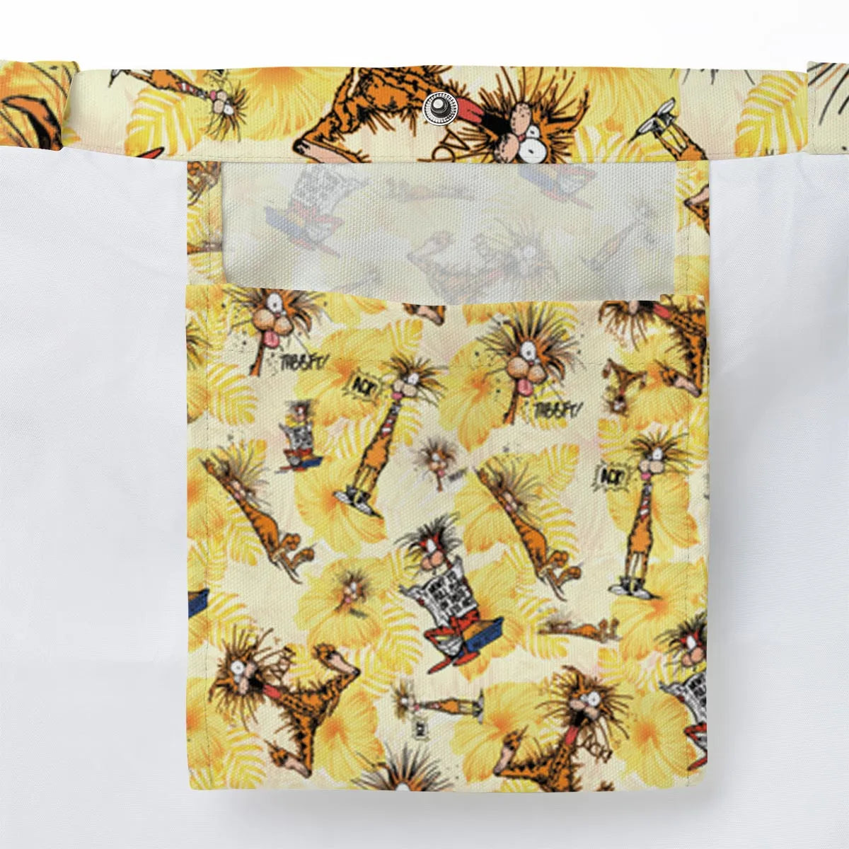 Bill The Cat Bloom County Large Tote Bag