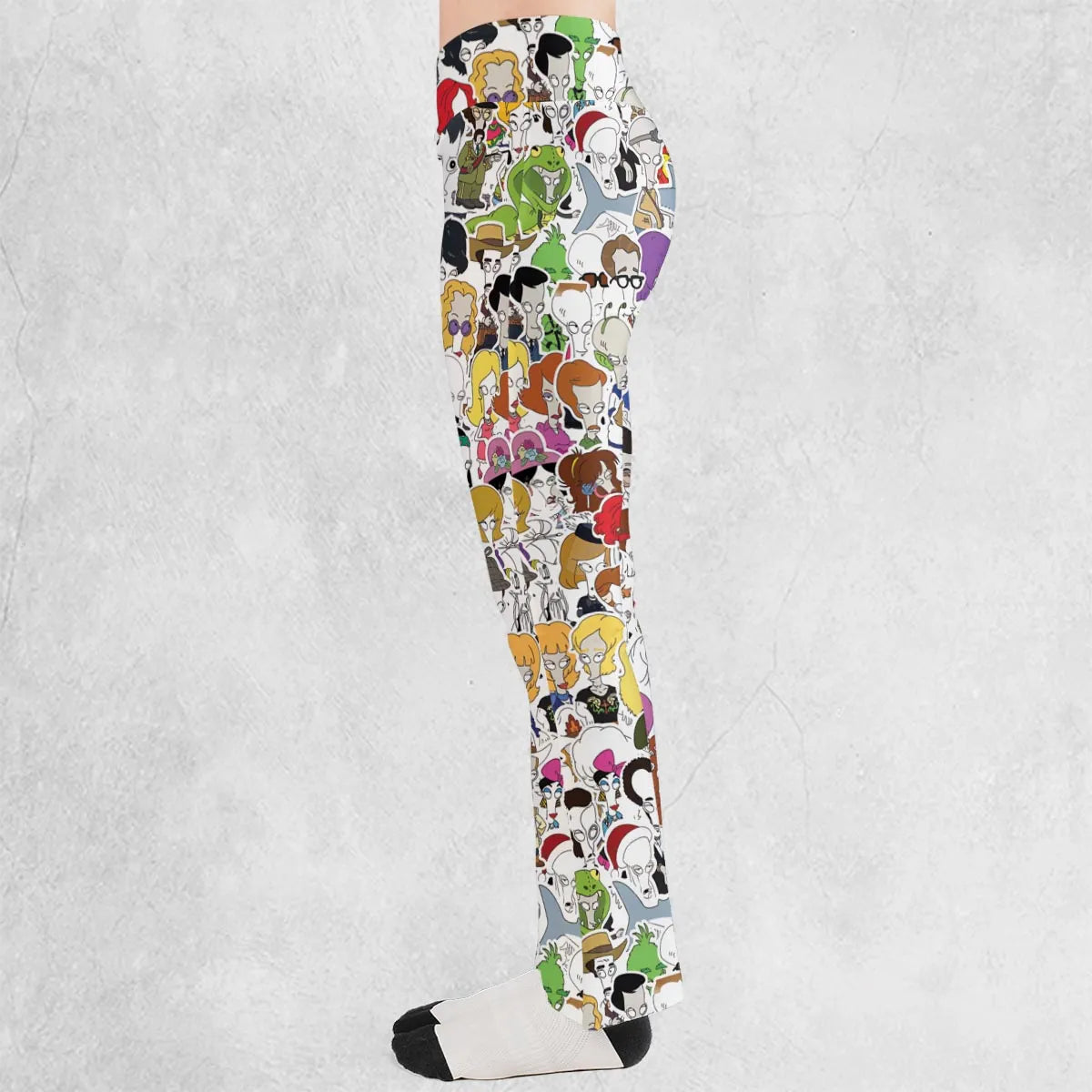 Roger the Alien American Dad Flare Leggings
