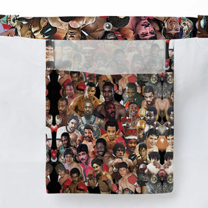 Fight Night Fit Boxing Legends Large Tote Bag