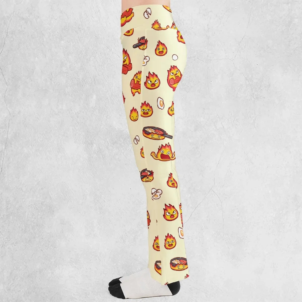 Calcifer Howl’s Moving Castle Flare Leggings