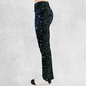 Binary Vibes Flare Leggings